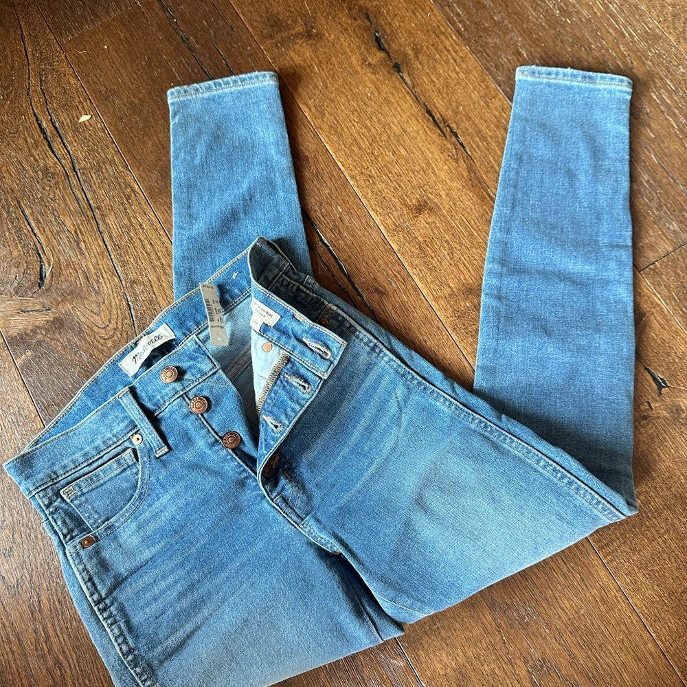NEW Madewell High Rise Blue Jeans 24P